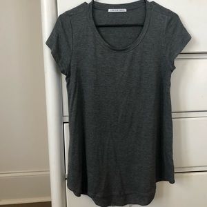 Gray short sleeve shirt